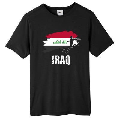 Iraq Football Team Player Flag Tall Fusion ChromaSoft Performance T-Shirt