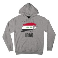 Iraq Football Team Player Flag Hoodie