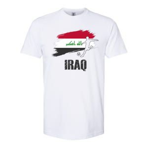 Iraq Football Team Player Flag Softstyle® CVC T-Shirt