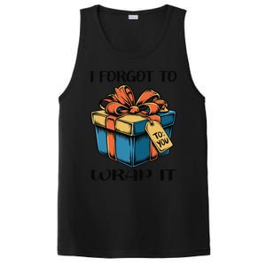 I Forgot To Wrap It Funny Christmas Pregnancy Announcement PosiCharge Competitor Tank