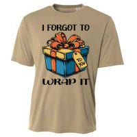 I Forgot To Wrap It Funny Christmas Pregnancy Announcement Cooling Performance Crew T-Shirt