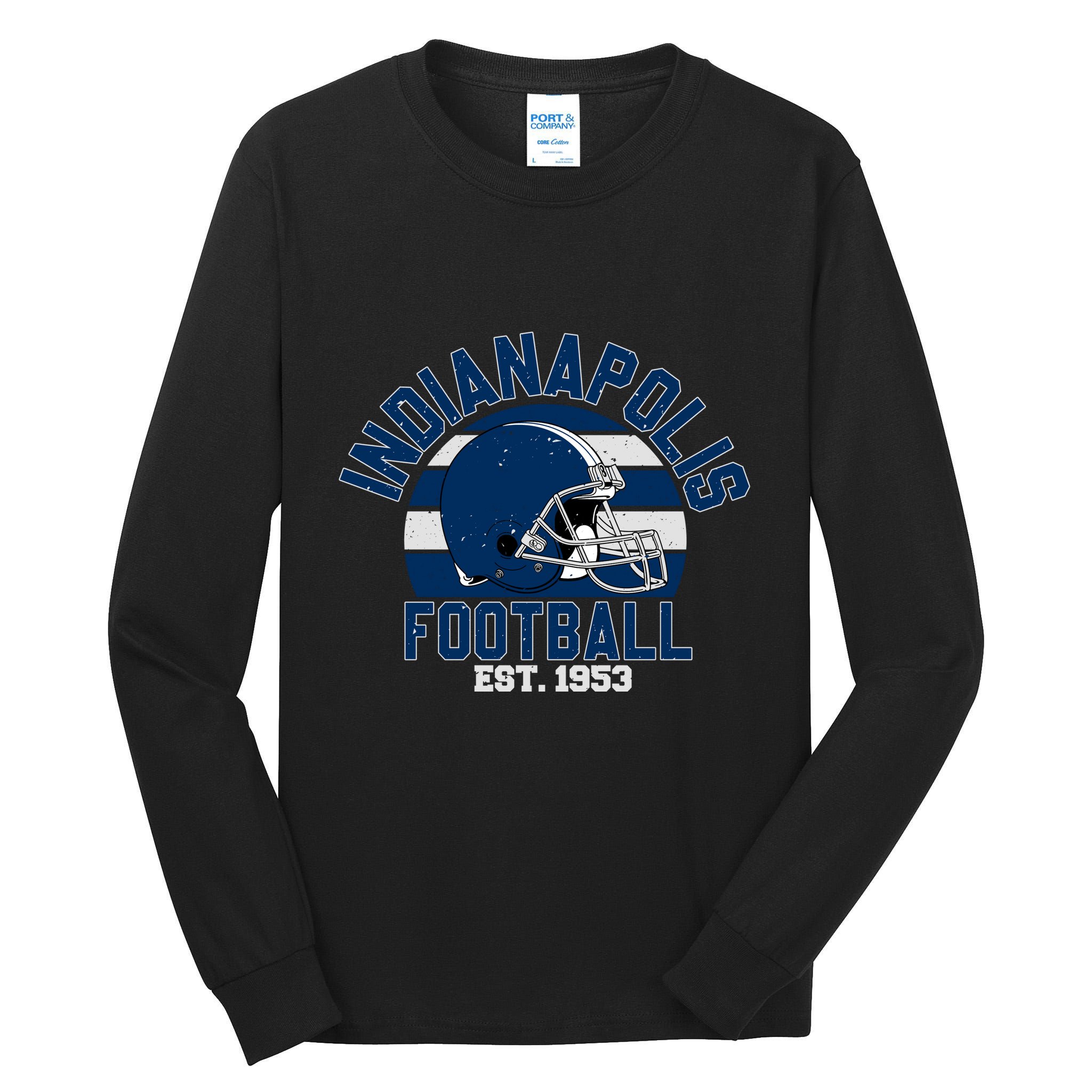 Indianapolis Football Team Supporter Tall Long Sleeve T-Shirt