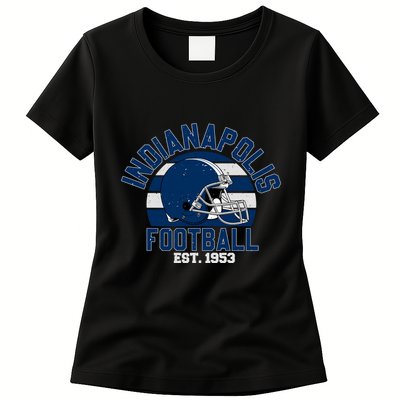 Indianapolis Football Team Supporter Womens T-Shirt