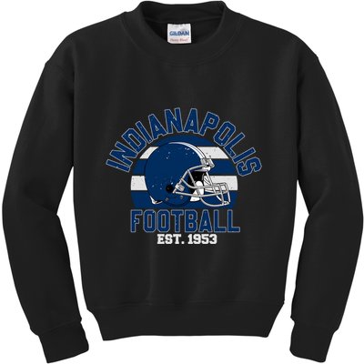 Indianapolis Football Team Supporter Kids Sweatshirt