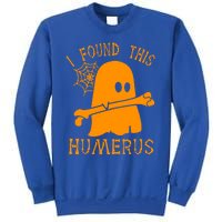 I Found This Humerus Funny Ghost Nurse Halloween Funny Gift Sweatshirt