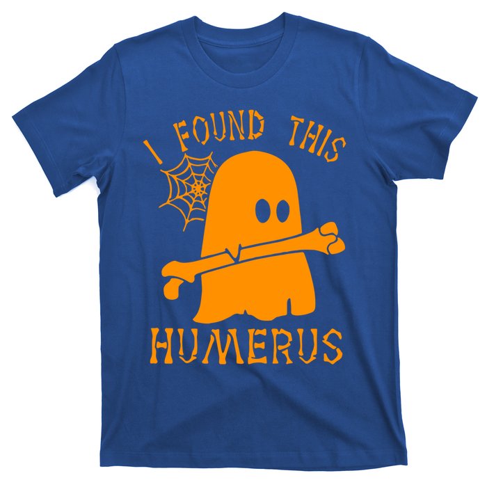 I Found This Humerus Funny Ghost Nurse Halloween Funny Gift T-Shirt