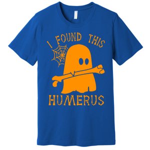 I Found This Humerus Funny Ghost Nurse Halloween Funny Gift Premium T-Shirt