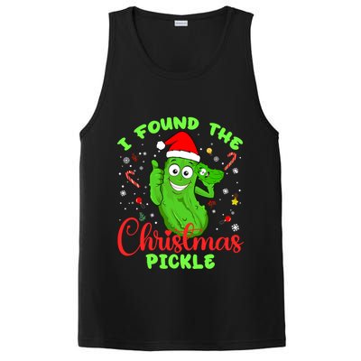 I Found The Christmas Pickle Funny Xmas Party Gift PosiCharge Competitor Tank