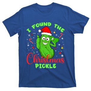 I Found The Christmas Pickle Funny Xmas Party Gift T-Shirt