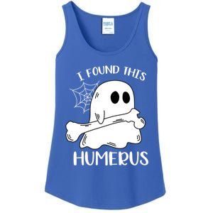 I Found This Humerus Funny Orthopedic Surgeon Ghost Funny Gift Ladies Essential Tank