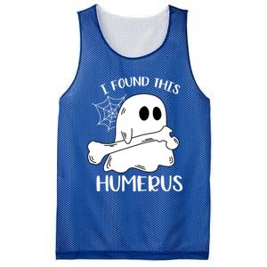 I Found This Humerus Funny Orthopedic Surgeon Ghost Funny Gift Mesh Reversible Basketball Jersey Tank