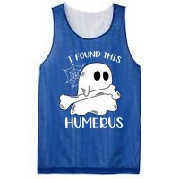 I Found This Humerus Funny Orthopedic Surgeon Ghost Funny Gift Mesh Reversible Basketball Jersey Tank