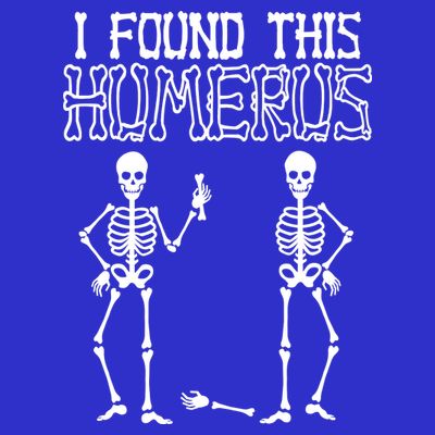I Found This Humerus Funny Skeleton T-Shirt
