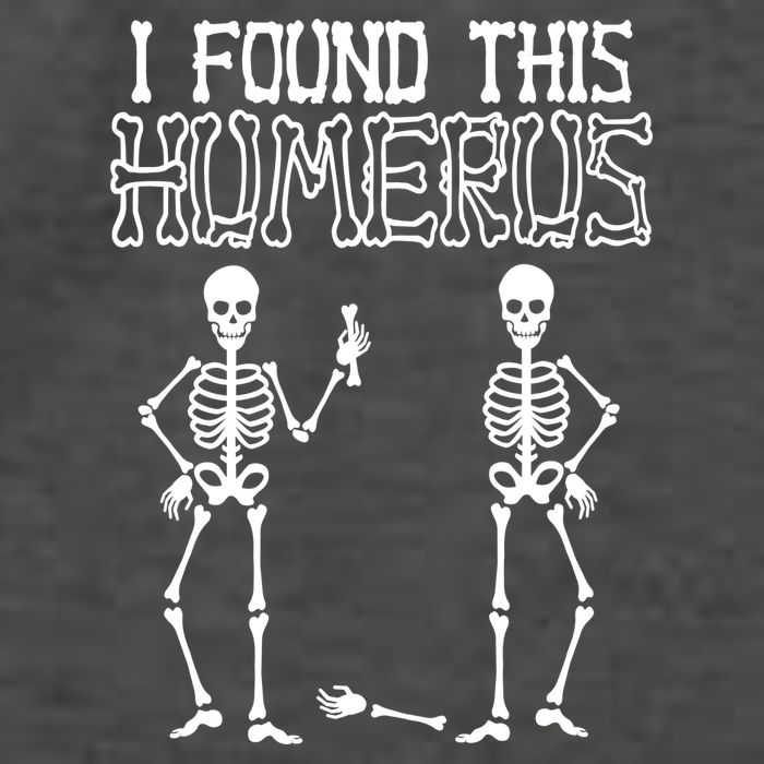 I Found This Humerus Funny Skeleton Vector Backpack