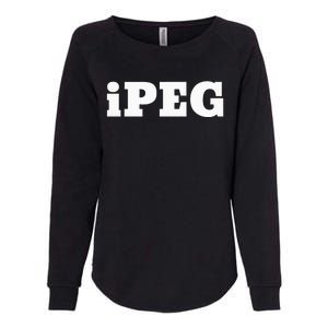 Ipeg For Those That Like To Peg And Love Pegging Womens California Wash Sweatshirt