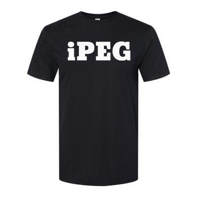 Ipeg For Those That Like To Peg And Love Pegging Softstyle CVC T-Shirt