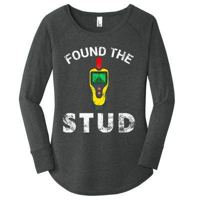 I Found The Stud Women's Perfect Tri Tunic Long Sleeve Shirt