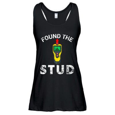 I Found The Stud Ladies Essential Flowy Tank