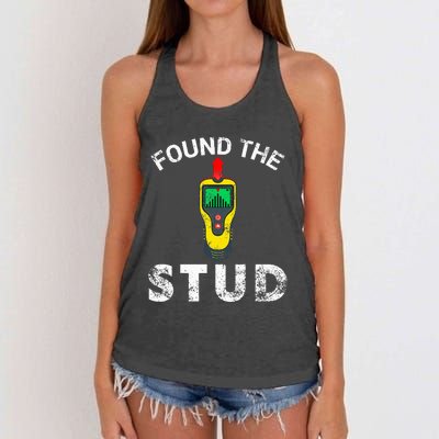 I Found The Stud Women's Knotted Racerback Tank