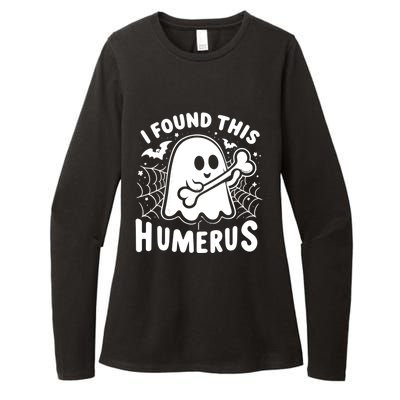 I Found This Humerus Halloween Ghost Humorous Saying Funny Funny Gift Womens CVC Long Sleeve Shirt