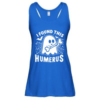 I Found This Humerus Halloween Ghost Humorous Saying Funny Funny Gift Ladies Essential Flowy Tank