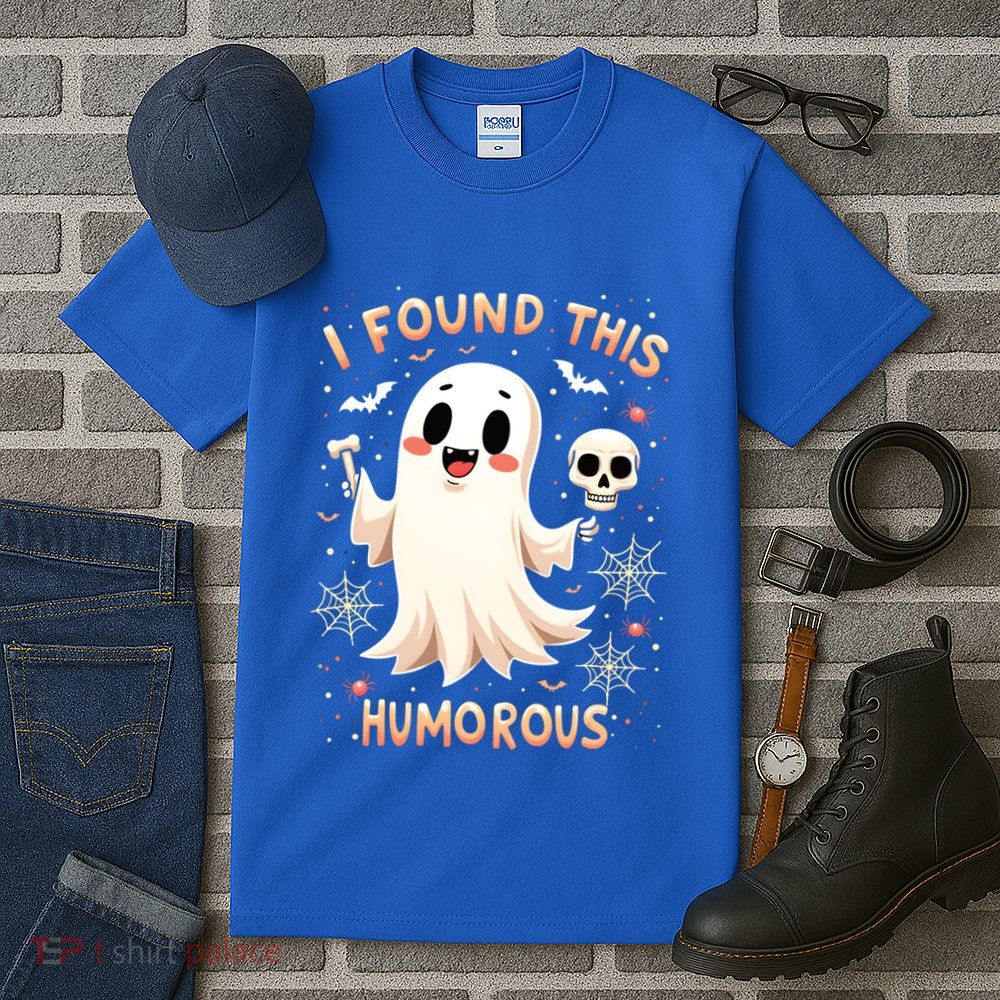 I Found This Humorous Halloween Ghost Design Cool Gift Tall T-Shirt