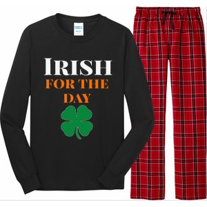 Irish For The Day St Patricks Day Long Sleeve Pajama Set