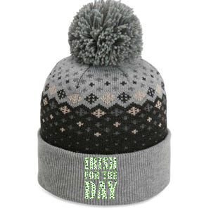 Irish For The Day The Baniff Cuffed Pom Beanie