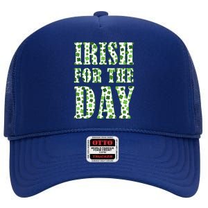 Irish For The Day High Crown Mesh Back Trucker Hat