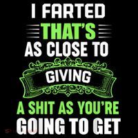 I Farted That's As Close To Giving A Shit 16 in Basic Backpack