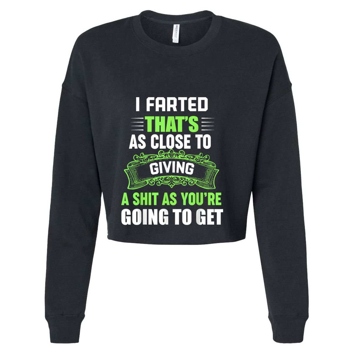 I Farted That's As Close To Giving A Shit Kids Hoodie