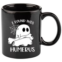 I Found This Humerus Funny Orthopedic Surgeon Ghost Gift 11oz C Handle Ceramic Mug