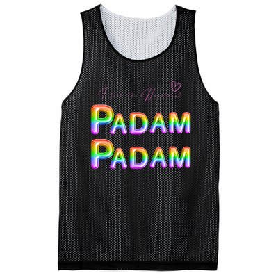 I Feel The Heartbeat PADAM PADAM LGBTQ Celebrating People Mesh Reversible Basketball Jersey Tank