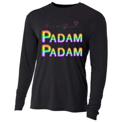 I Feel The Heartbeat PADAM PADAM LGBTQ Celebrating People Cooling Performance Long Sleeve Crew