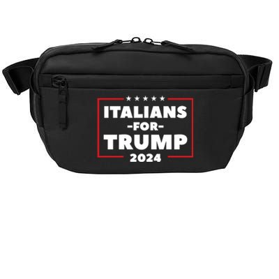 Italians For Trump 2024 Crossbody Pack