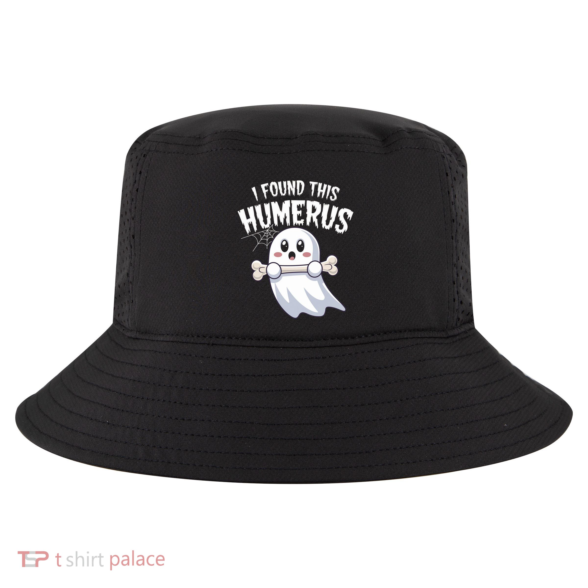 I Found This Humerus Halloween Ghost Humorous Saying Funny Gift Cool Comfort Performance Bucket Hat