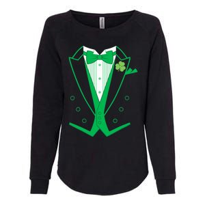 Irish Formal Tuxedo St. Patrick's Day Womens California Wash Sweatshirt