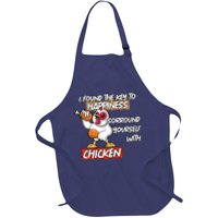 I Found The Key To Happiness, Surround Yourself With Chickens Apron