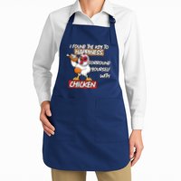 I Found The Key To Happiness, Surround Yourself With Chickens Apron