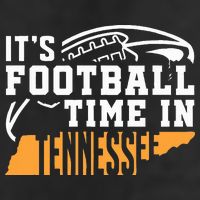 ItS Football Time In Tennessee Orange And White Hat