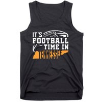 ItS Football Time In Tennessee Orange And White Tank Top