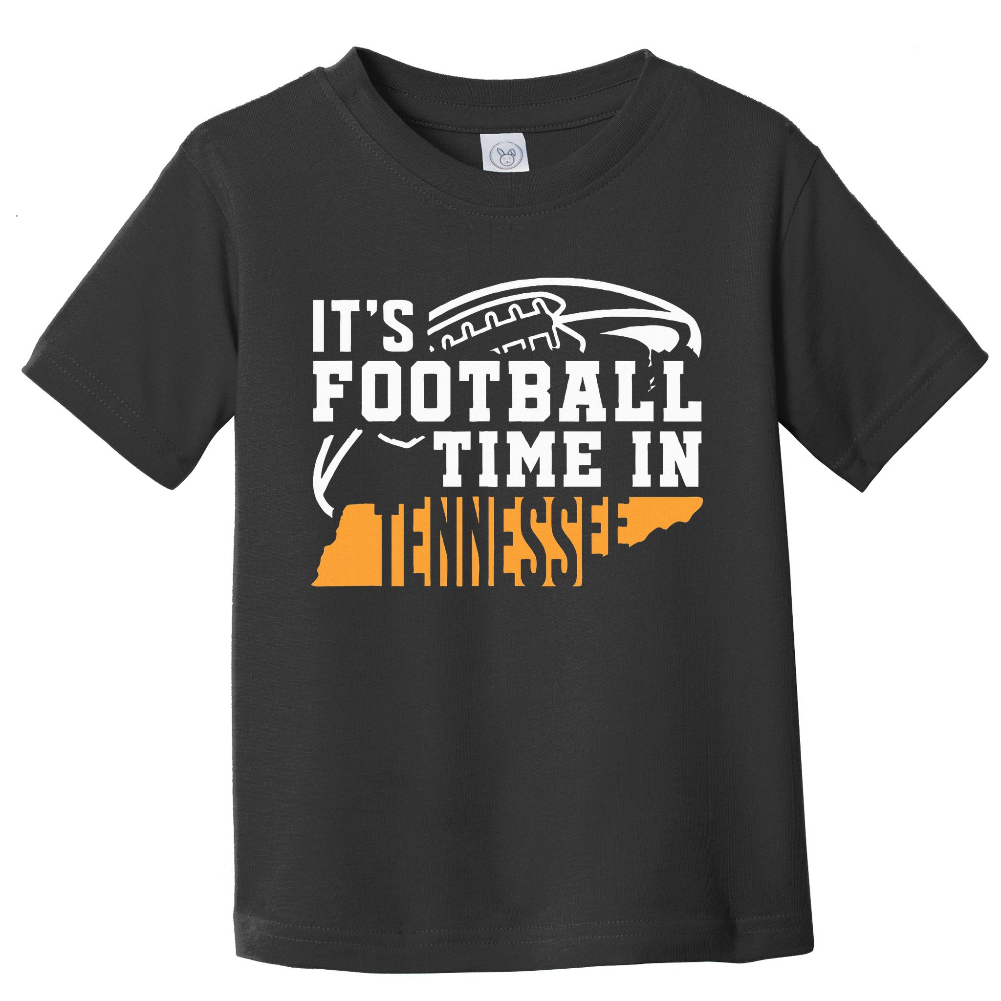 ItS Football Time In Tennessee Orange And White Toddler T-Shirt