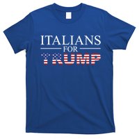 Italians For Trump Donald Trump 2024 Elections Gift T-Shirt