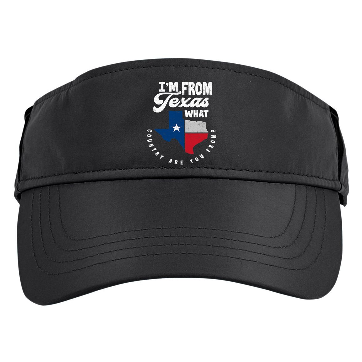 I'm From Texas What Country Are From Proud Texan Adult Drive Performance Visor