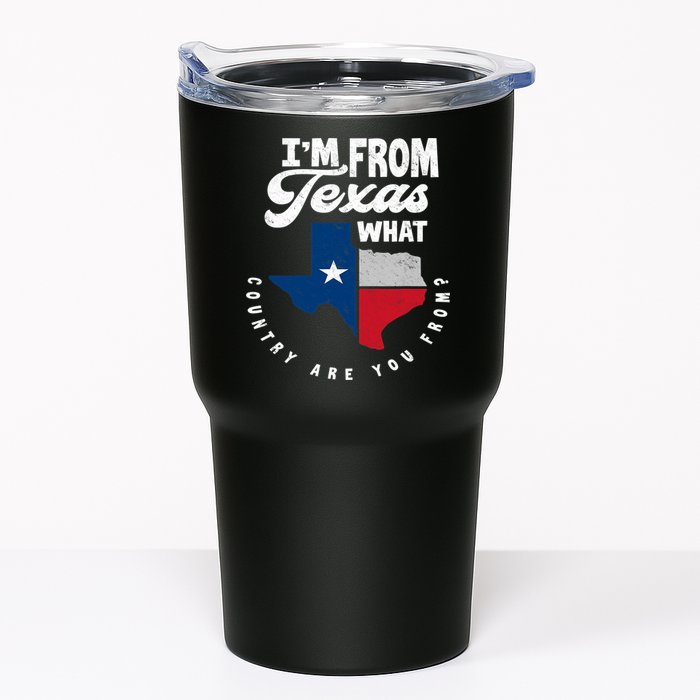 I'm From Texas What Country Are From Proud Texan Tumbler