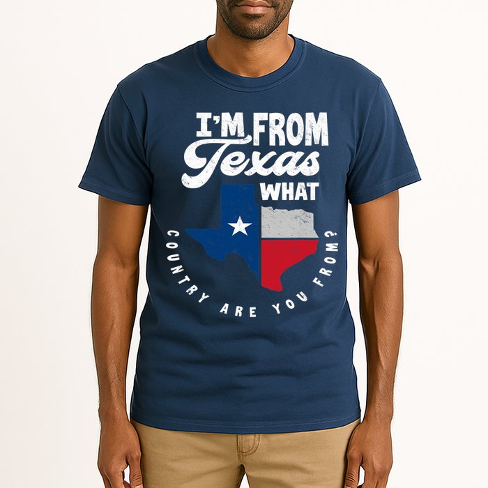 I'm From Texas What Country Are From Proud Texan Tall T-Shirt