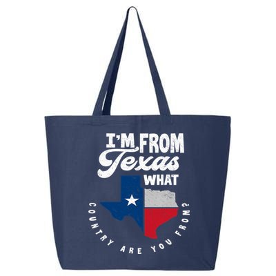 I'm From Texas What Country Are From Proud Texan 25L Jumbo Tote