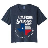 I'm From Texas What Country Are From Proud Texan Crop Top
