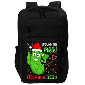 I Found The Pickle Christmas 2025 Funny Xmas Party Gift Impact Tech Backpack