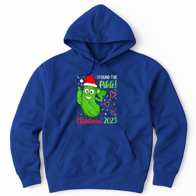 I Found The Pickle Christmas 2025 Funny Xmas Party Gift Hoodie